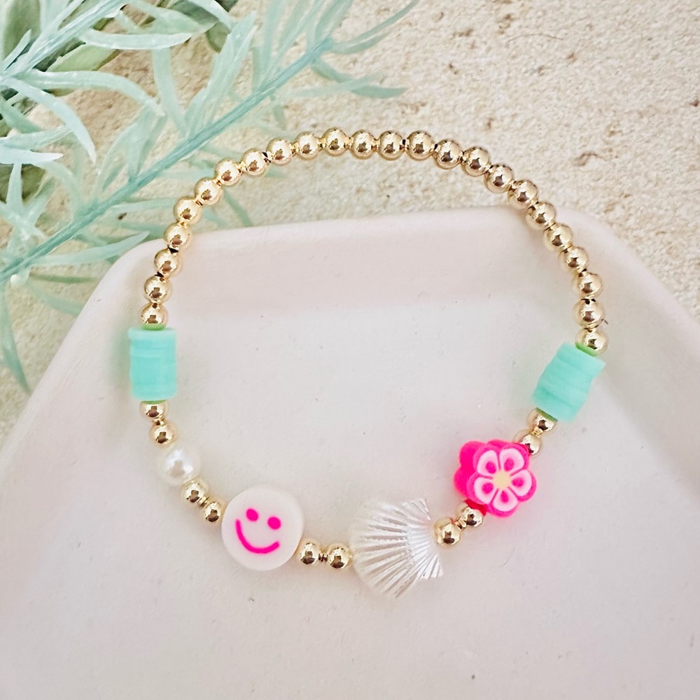 Summer Beach Trendy Beaded Bracelet 🌸